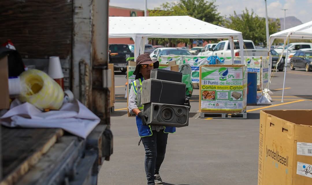 Recolectó Ecología una tonelada de basura electrónica en Cruzada por el Reciclaje