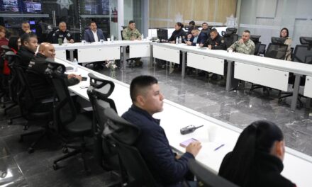 Dependencias informan las cuestiones de seguridad en reunión de la Mesa de Coordinación para la Paz