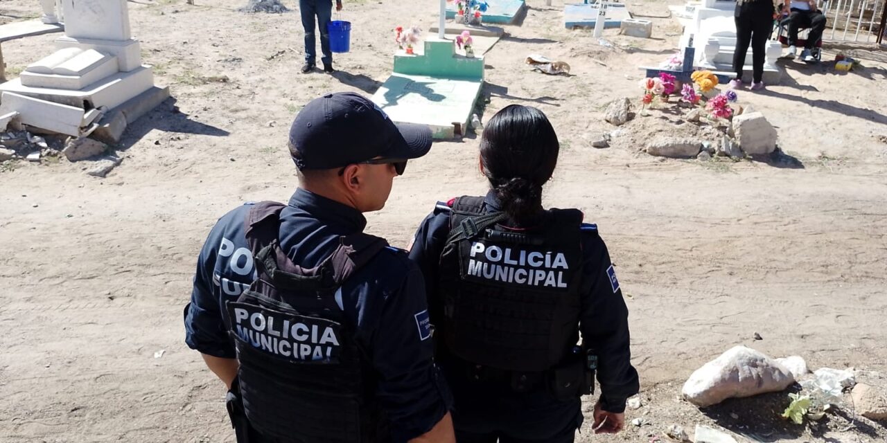 Saldo Blanco durante la celebración del ‘Día de Muertos’