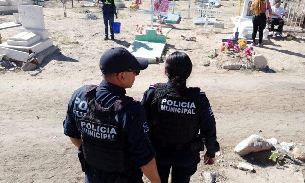 Saldo Blanco durante la celebración del ‘Día de Muertos’