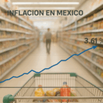 Inflación repunta a 3.61 % en la primera quincena de noviembre