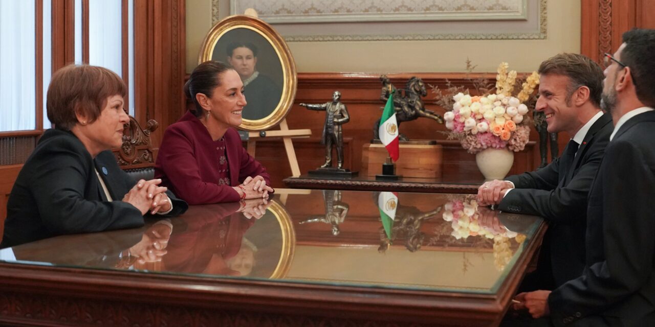 Macron llega a México para reforzar la relación bilateral