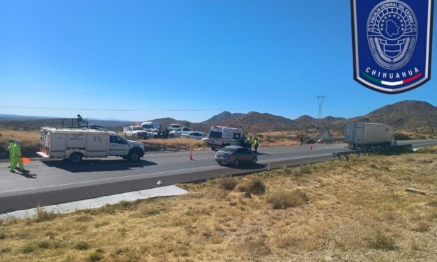 Coordina Fiscalía Sur con el Instituto Nacional de Migración investigación de accidente en Jiménez que dejó seis fallecidos