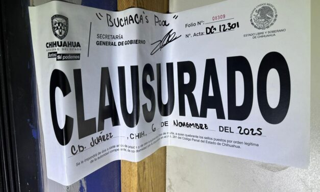 Realiza Gobernación Estatal 380 inspecciones y clausura 24 establecimientos durante la última semana