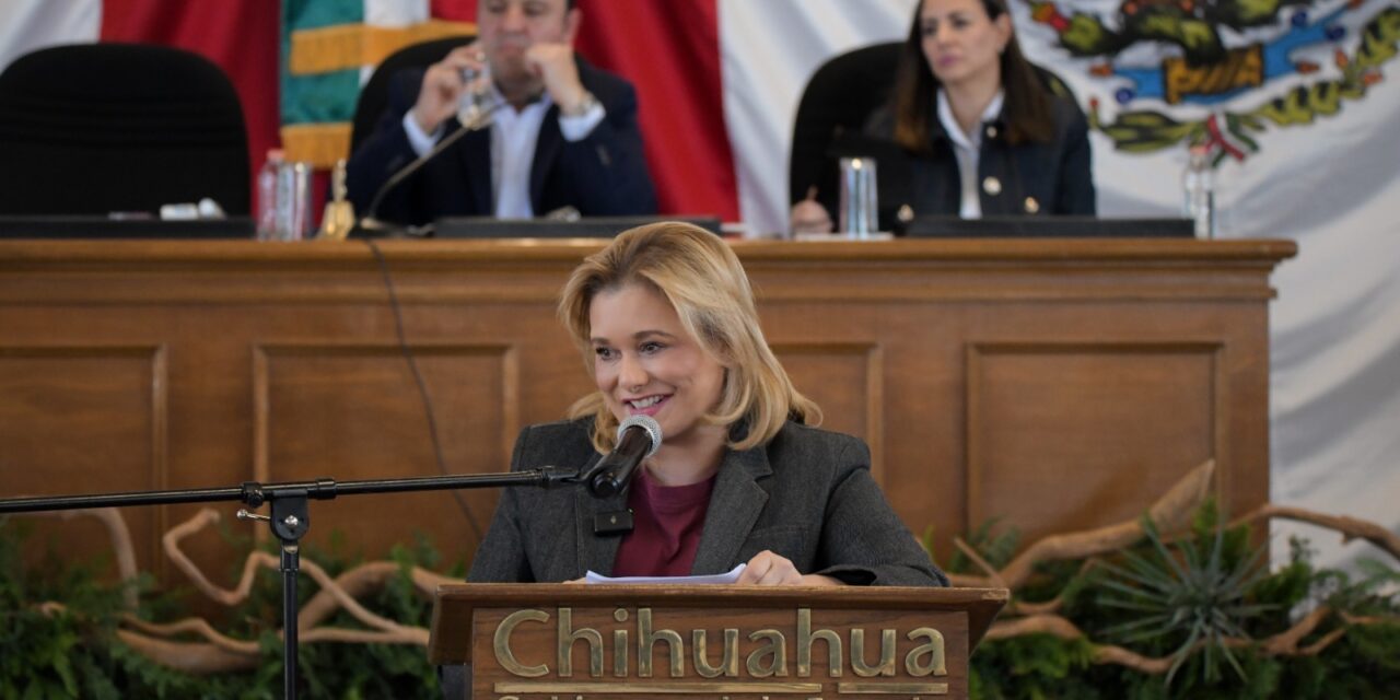 Maru Campos llama a mantener las instituciones libres y soberanas