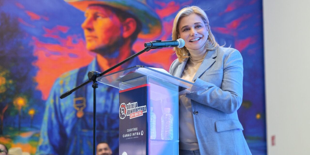 Maru Campos inaugura el Centro de Convenciones Centenario Tres Culturas en Cuauhtémoc