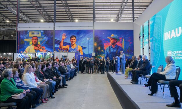 Maru Campos inaugura el Centro de Convenciones Centenario Tres Culturas en Cuauhtémoc
