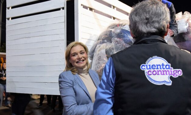 Maru Campos inicia la distribución de más de 15 mil chamarras de la campaña “Juntos contra el Frío”