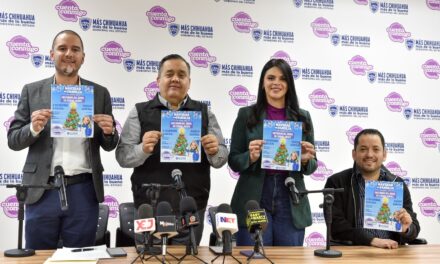 Invita Gobierno del Estado al Encendido del Árbol de Navidad en el Parque Central este 5 de diciembre
