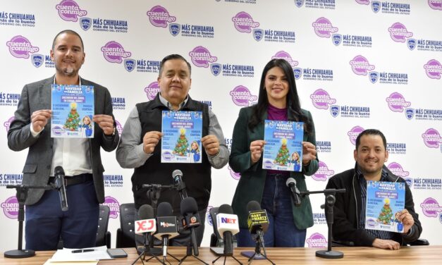 Invita Gobierno del Estado al Encendido del Árbol de Navidad en el Parque Central este 5 de diciembre