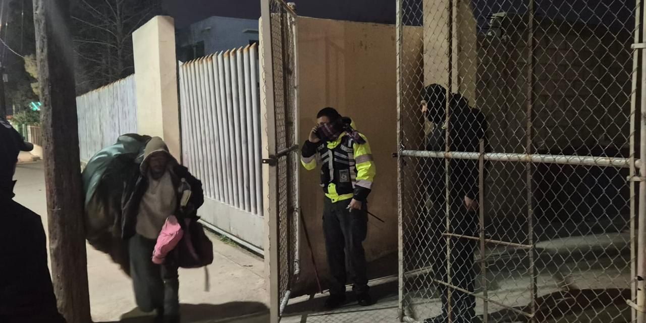 Refuerzan operativos para personas en situación de calle por bajas temperaturas