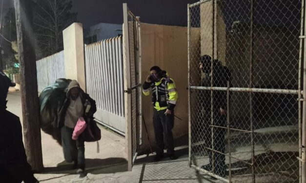 Refuerzan operativos para personas en situación de calle por bajas temperaturas