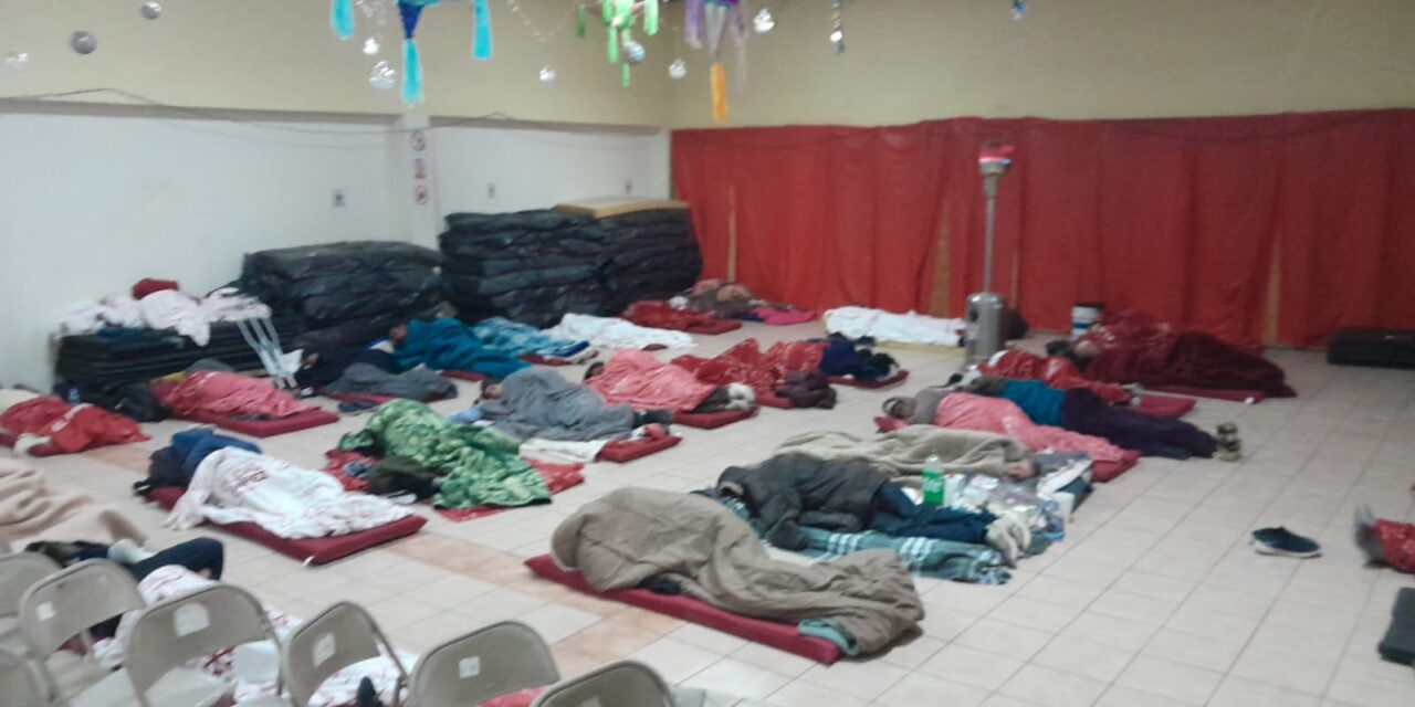 Refuerzan operativos para personas en situación de calle por bajas temperaturas