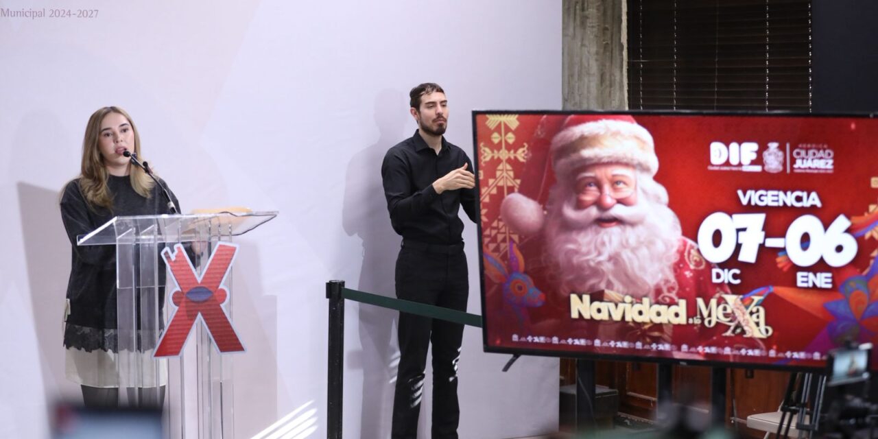 Invita DIF Municipal a la villa navideña Navidad a lo Mexa