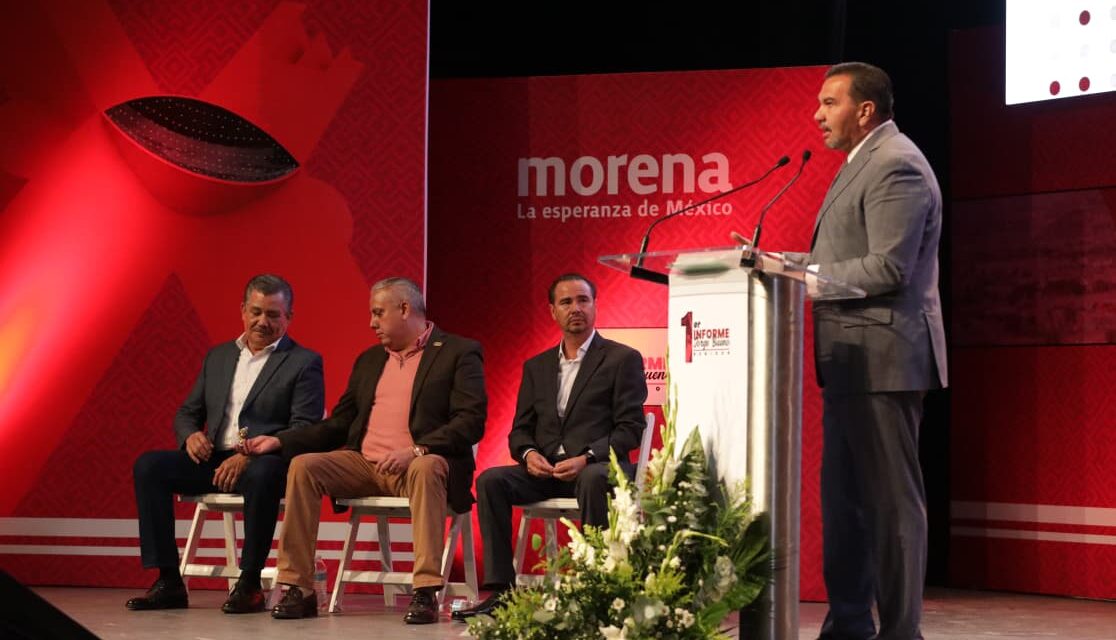 Rinde el regidor Jorge Marcial Bueno Quiroz su primer informe de actividades