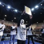 Presidente Pérez Cuéllar e Hijo del Santo reinaugran el Gimnasio Municipal Josué Neri Santos