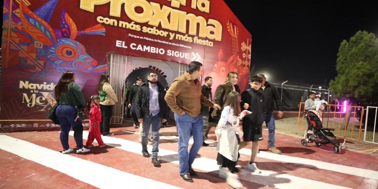 Inaugura DIF “Navidad a lo Mexa”