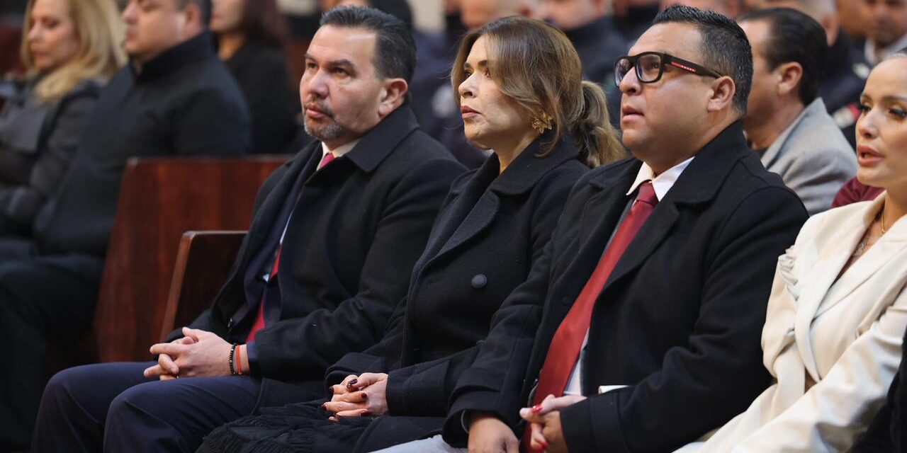 Asiste el Presidente Pérez Cuéllar a misa por el 366 aniversario de Ciudad Juárez