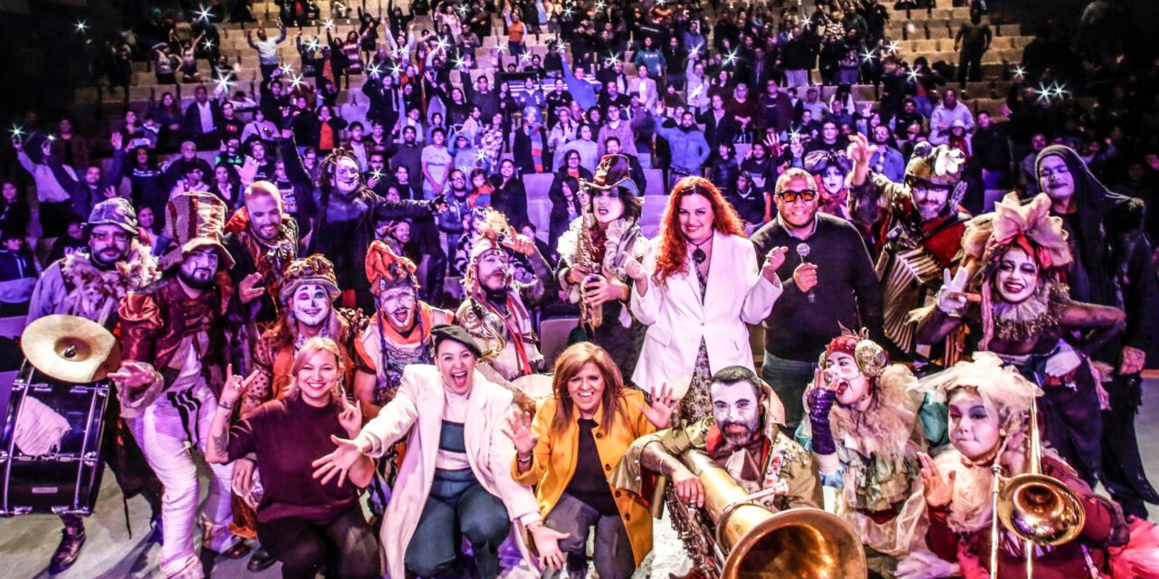 Zaikocirco deslumbra en el Auditorio Benito Juárez con gran participación del público