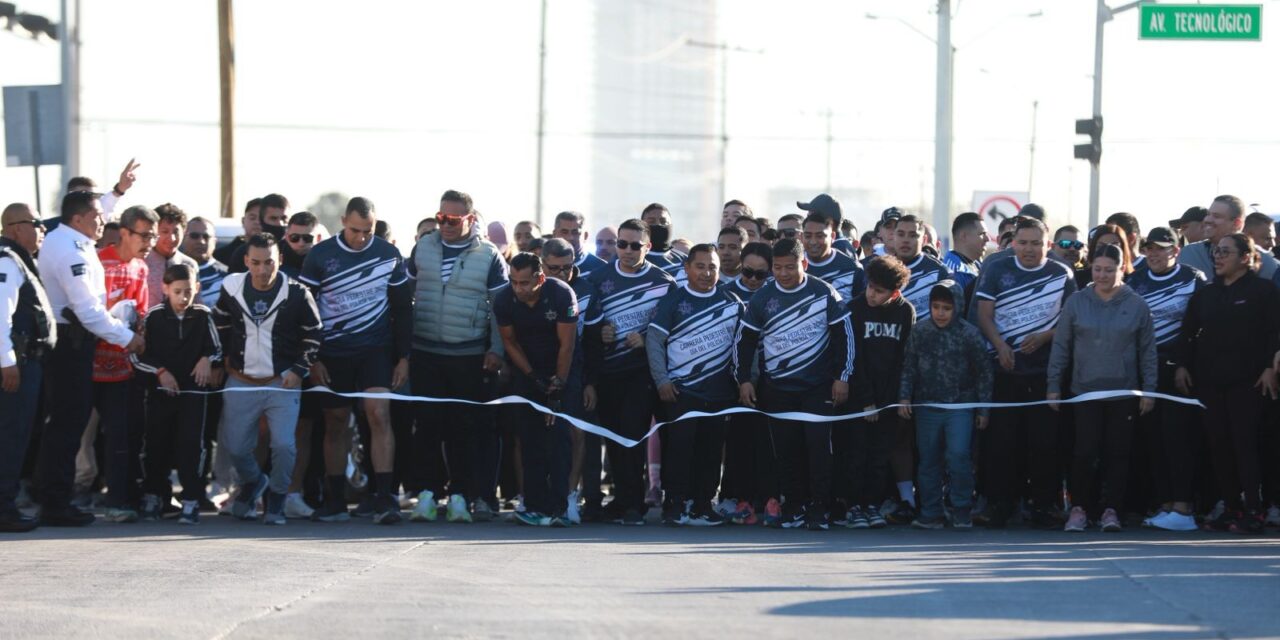 Celebran Día del Policía Vial con misa y carrera pedestre