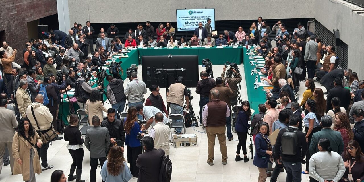 Avanza la nueva Ley General de Aguas