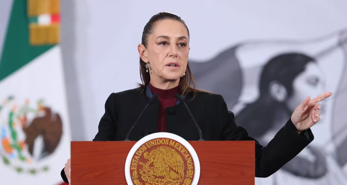 Sheinbaum cuestiona a Estados Unidos como modelo y señala problemas de drogadicción y valores