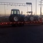 Agricultores vuelven a bloquear puentes internacionales en Ciudad Juárez