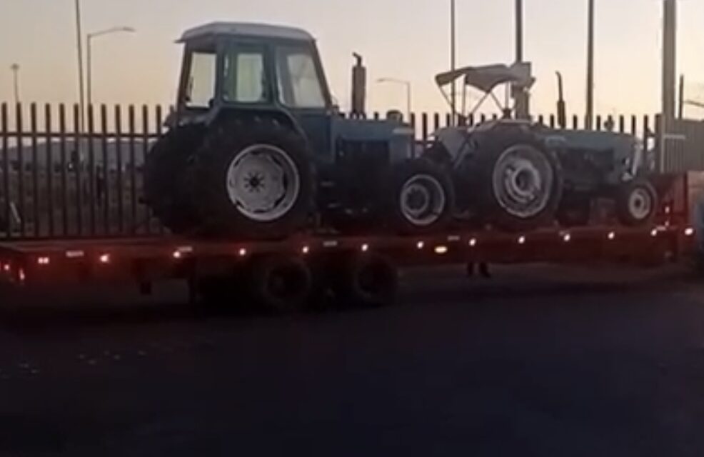 Agricultores vuelven a bloquear puentes internacionales en Ciudad Juárez