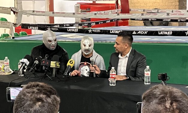 El Hijo del Santo destaca su vínculo con Ciudad Juárez previo a su lucha de despedida en el renovado Josué Neri Santos