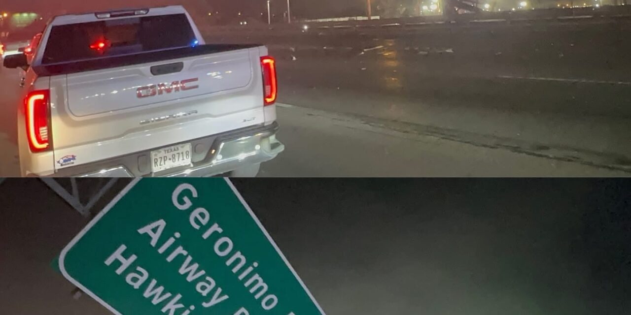 Aparatoso accidente en I-10 Este provoca incendio de vehículo