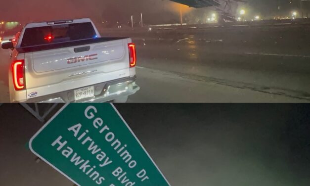 Aparatoso accidente en I-10 Este provoca incendio de vehículo