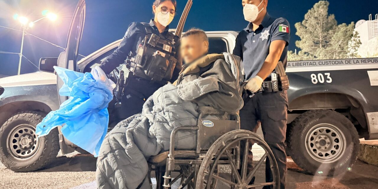 Adulto mayor logra pedir auxilio con viejo celular y es rescatado por la Policía