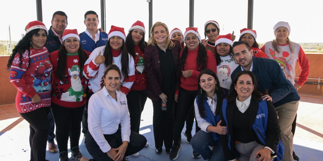 Maru Campos inaugura en Ciudad Juárez el Centro Comunitario Parajes de San José