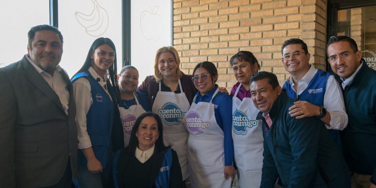 Maru Campos inaugura en Ciudad Juárez el Centro Comunitario Parajes de San José