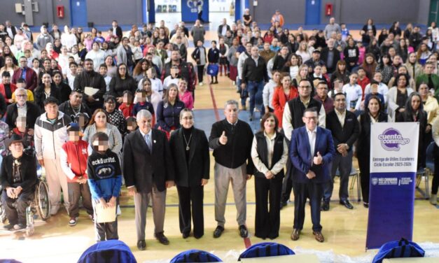 Beneficia Estado con mochilas y útiles escolares a 41 mil estudiantes de Educación Básica de Ciudad Juárez