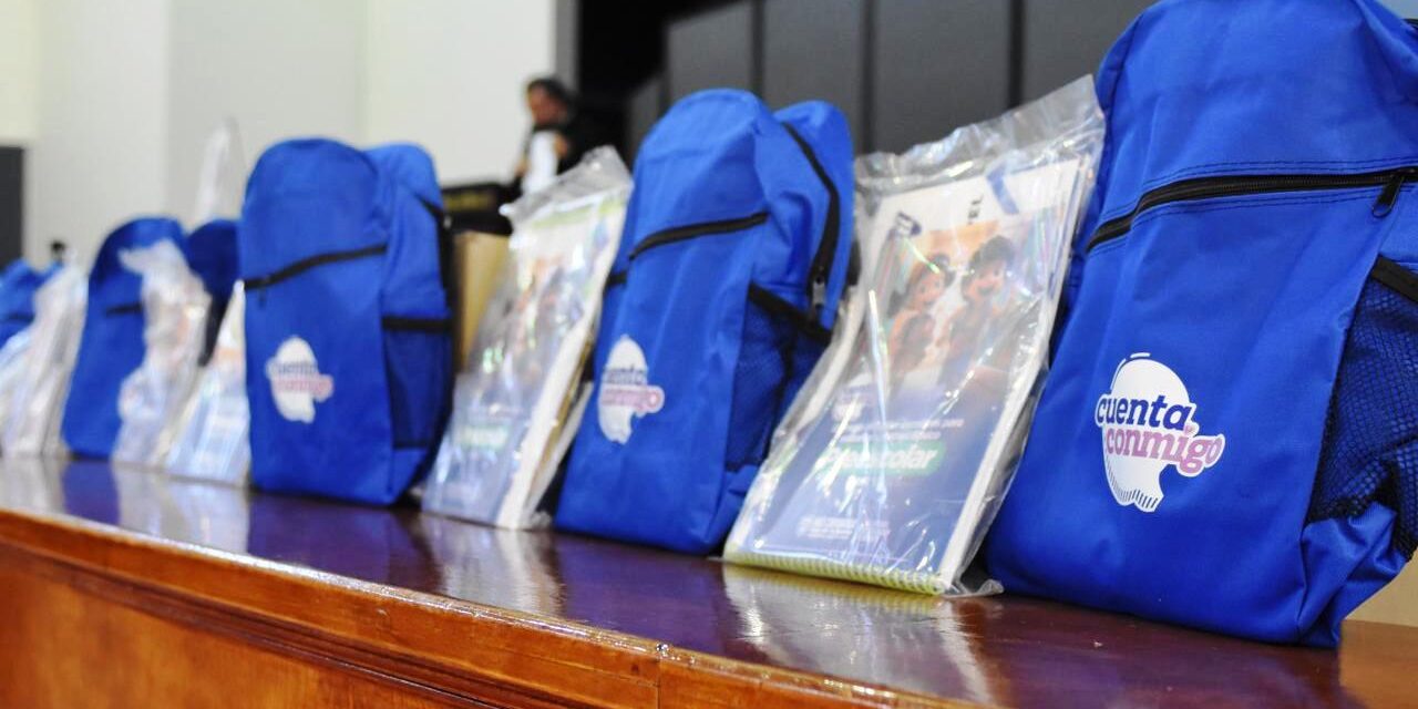 Beneficia Estado con mochilas y útiles escolares a 41 mil estudiantes de Educación Básica de Ciudad Juárez