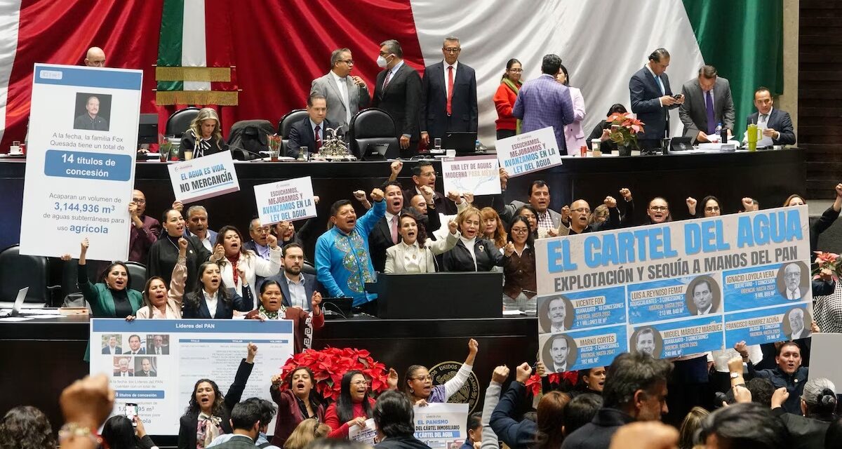 Diputados avalan nueva Ley General de Aguas; el Estado recupera control total entre reclamos del sector agrícola