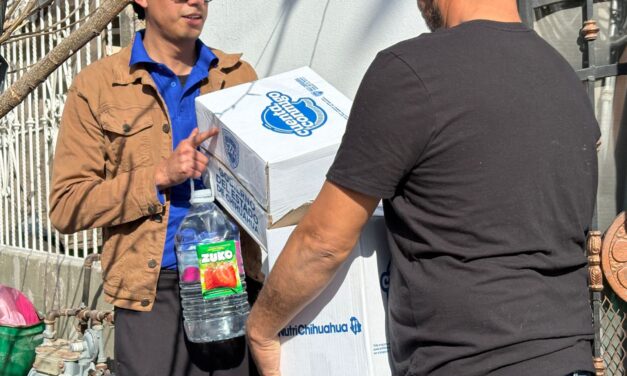 Entrega Estado 200 cenas navideñas a familias juarenses