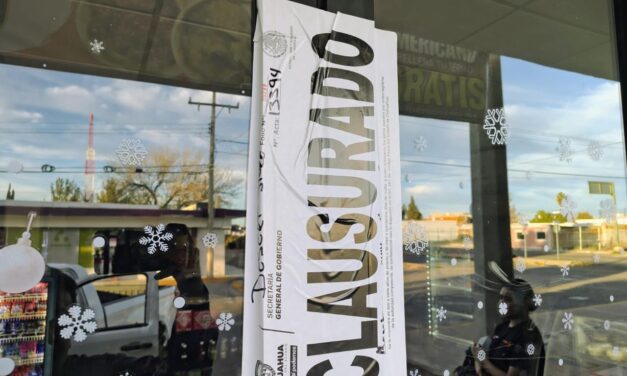 Realiza Gobierno del Estado 294 inspecciones y clausura 12 establecimientos durante la última semana