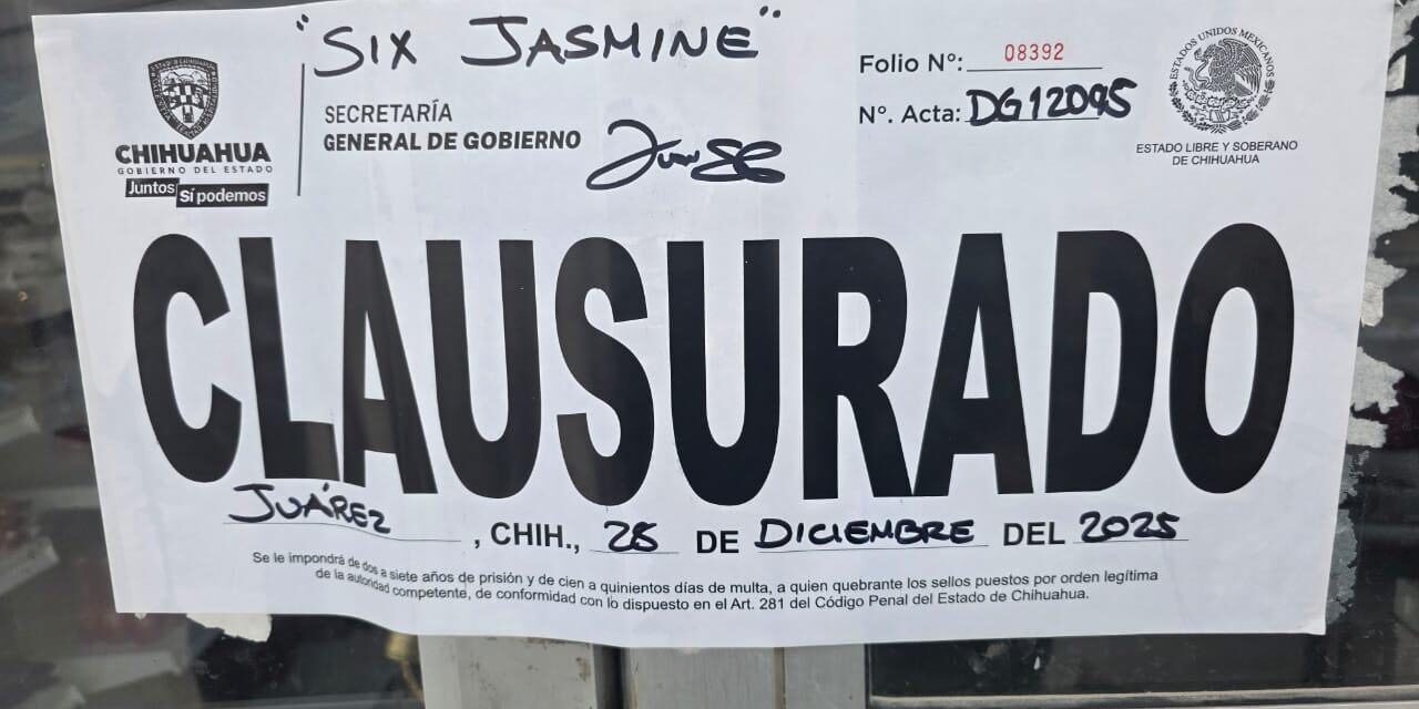 Realiza Gobernación Estatal 221 inspecciones y clausura 21 establecimientos durante la última semana