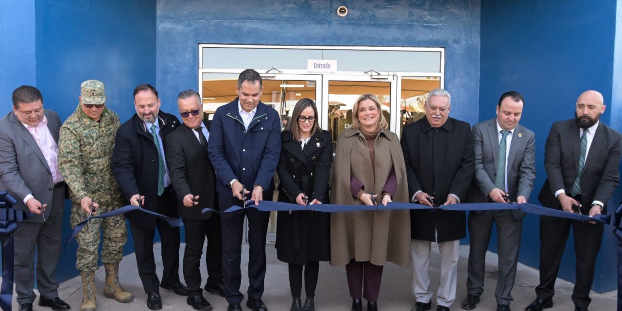 Maru Campos inaugura nuevas instalaciones del Cereso Femenil 2 de Ciudad Juárez