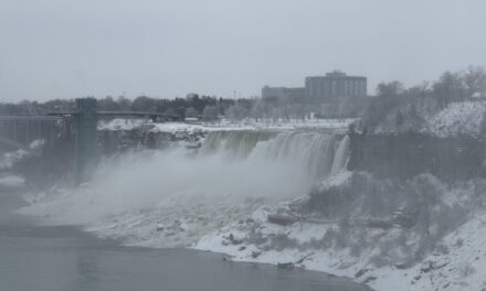 Ola de frío congela las cataratas más famosas del mundo