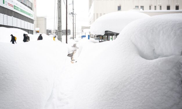 Japón bajo la nieve: tormentas invernales paralizan regiones enteras