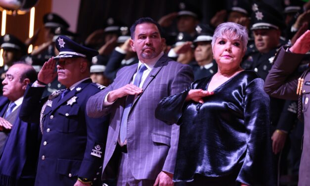 Reconoce Presidente Pérez Cuéllar a mujeres y hombres de la policía municipal