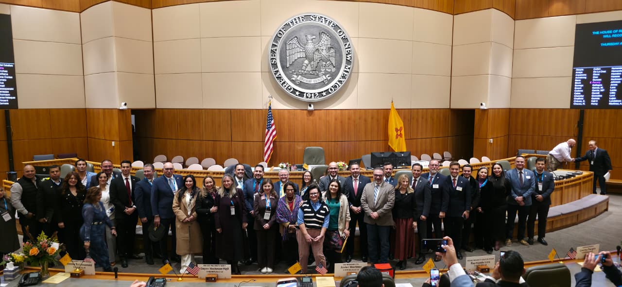 Cruz Pérez Cuéllar participa en sesión del Senado y Cámara de Representantes  de Nuevo México como parte del Advocacy Day