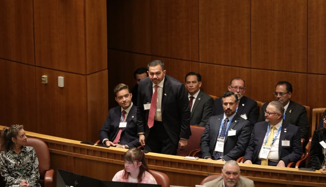 Cruz Pérez Cuéllar participa en sesión del Senado y Cámara de Representantes  de Nuevo México como parte del Advocacy Day