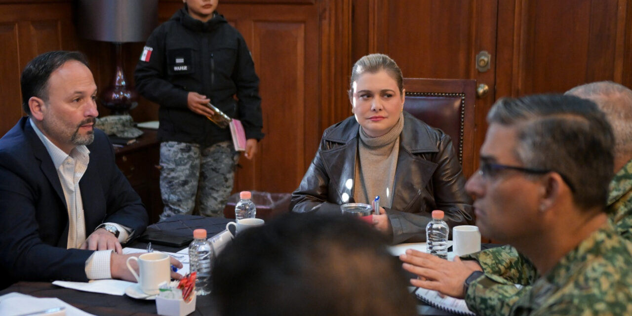 Maru Campos acuerda con Mesa de Seguridad mantener estrategias para continuar con la disminución de homicidios en la entidad