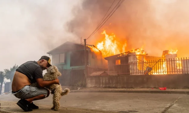 Incendios forestales en el sur de Chile dejan al menos 18 muertos y miles de damnificados