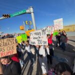 “El Chuco” protesta contra ICE