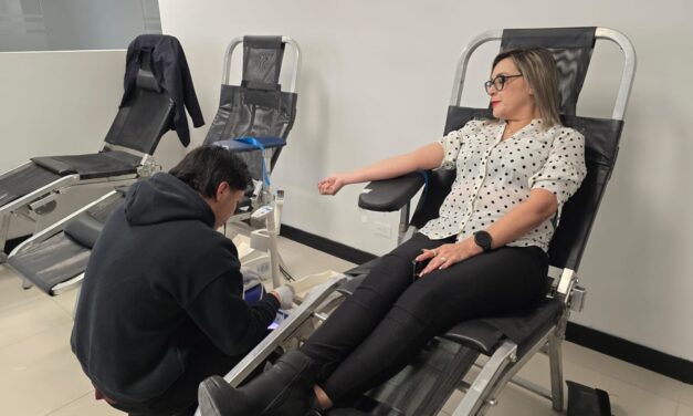 CANACO Juárez realiza campaña de donación de sangre